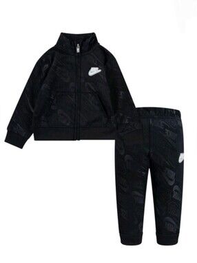 Nike Kids Black Logo Jogger 2-Piece Set Size: 4t